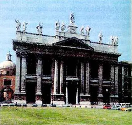Алессандро Галилеи Церковь СанДжованни ин Латерано 1735 г Рим Тюрьмы - фото 215