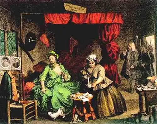 Уильям Хогарт Арест Из серии Карьера продажной женщины 1732 г Гравюра - фото 253