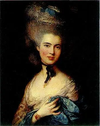 Томас Гейнсборо Дама в голубом Не позднее 1780 г Государственный Эрмитаж - фото 265