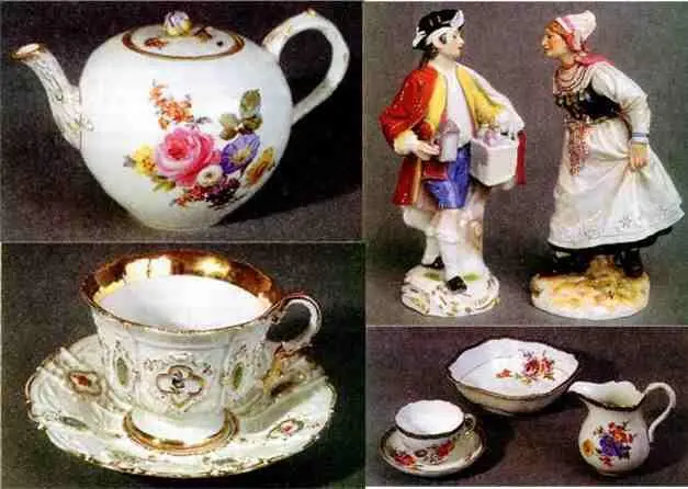 Мейсенский фарфор XVIII в Искусство России Архитектура На рубеже XVII и - фото 290