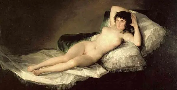 Франсиско Гойя Обнажённая маха Около 1802 г Прадо Мадрид Франсиско - фото 383