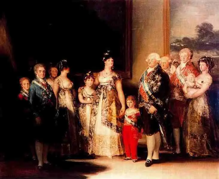 Франсиско Гойя Портрет королевской семьи 1800 г Прадо Мадрид Франсиско - фото 385