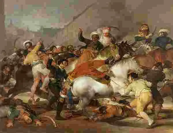 Франсиско Гойя Восстание 2 мая 1808 года в Мадриде Около 1814 г Прадо - фото 389