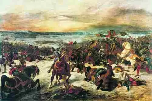 Эжен Делакруа Битва при Нанси 18281834 гг Лувр Париж С конца 20х гг - фото 421