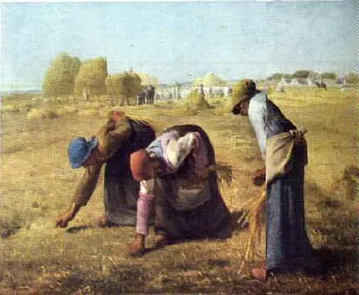 Жан Франсуа Милле Сборщицы колосьев 1857 г Музей Орсе Париж Жан Франсуа - фото 549