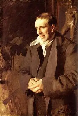 Андерс Цорн Портрет Э А О Коклена 1889 г Национальный музей Стокгольм - фото 615
