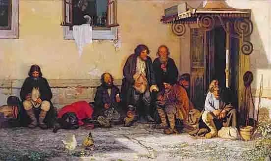 Григорий Мясоедов Земство обедает 1872 г Государственная Третьяковская - фото 655