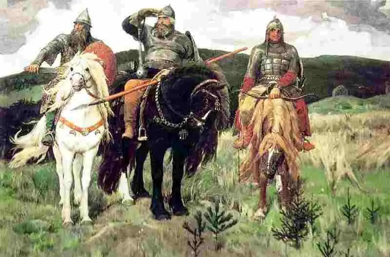 Виктор Васнецов Богатыри 18811898 гг Государственная Третьяковская галерея - фото 695