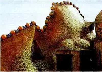 Антони Гауди Дом Батло Фрагмент 19041906 гг Барселона Дом Мила - фото 724