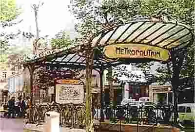 Эктор Гимар Павильон метрополитена на площади Этуаль 18981904 гг - фото 745