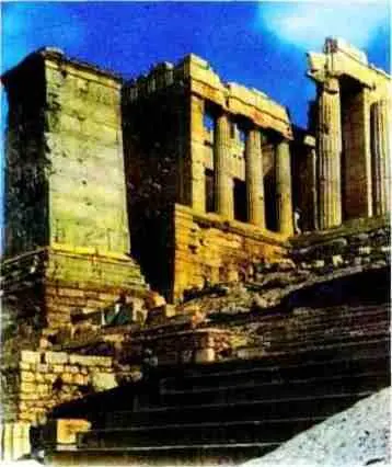 Мнесикл Пропилеи афинского Акрополя 437432 гг до н э Храм Ники - фото 186