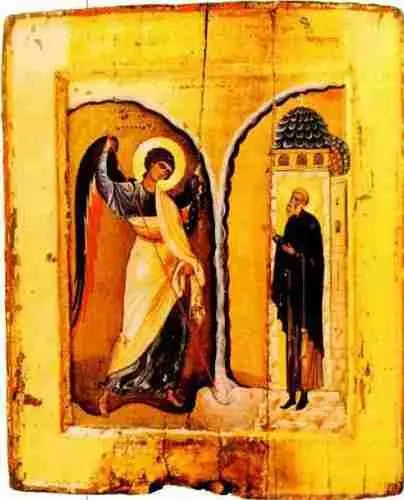 Чудо архангела Михаила в Хонех Икона XII в Монастырь Святой Екатерины - фото 302
