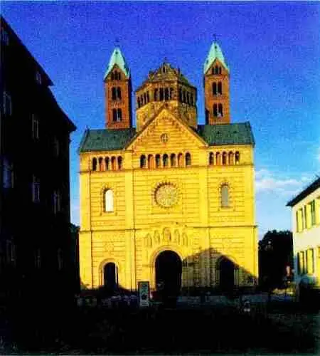 Западный фасад собора в Шпейере 1030 между 1092 и 1106 гг Германия - фото 352