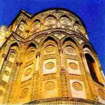 Собор СантаМария Нуова Фрагмент 11741189 г Монреале Сицилия Монастырь - фото 355