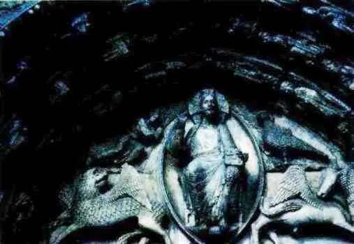 Христос как Судия мира Скульптура и соборе Шартра XIIXIV вв Франция - фото 364