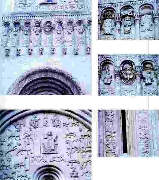 Фрагменты белокаменной резьбы Дмитриевского собора во Владимире XII в - фото 429