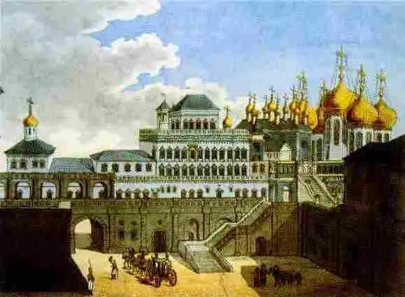 Старый царский великокняжеский дворец в Кремле Конец XV начало XVI в - фото 442