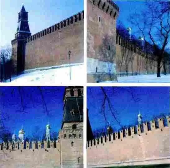 Кремлёвские стены Новая крепость была сложена из крупного красного кирпича - фото 449