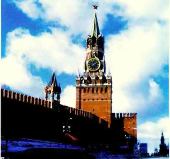 Фроловская впоследствии Спасская башня в Кремле Московский Кремль и - фото 451