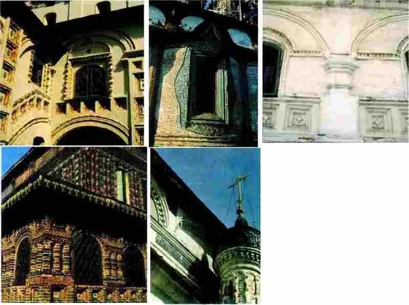 Фрагменты декора купеческих церквей Ярославля XVII в Церковь Рождества - фото 470