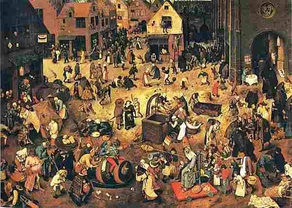 Питер Брейгель Старший Битва Масленицы и Поста 1559 г - фото 726