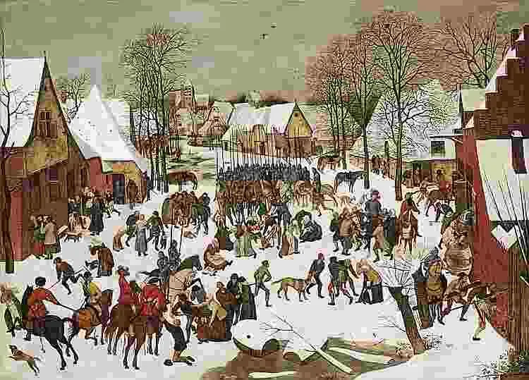 Питер Брейгель Старший Избиение младенцев в Вифлееме 1566 г - фото 731