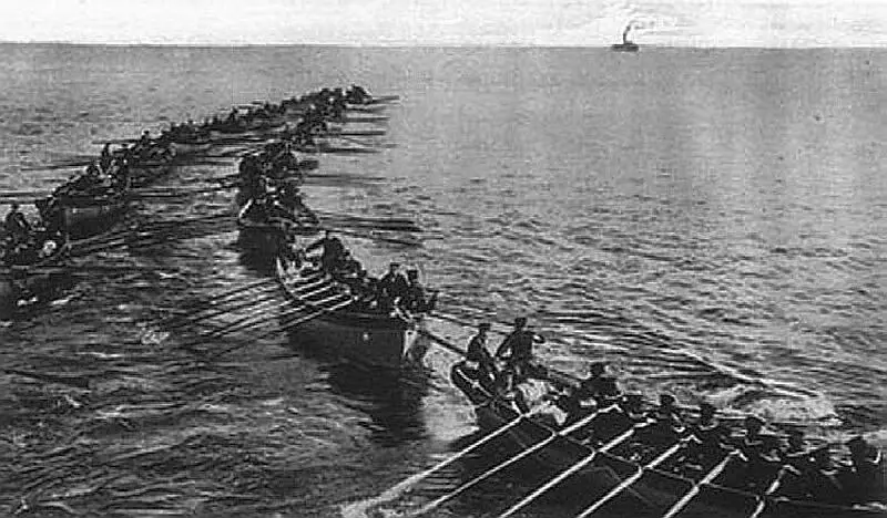Высадка японского десанта в Циндао 1914 г В ночь с 17 на 18 октября немецкий - фото 38