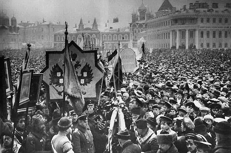 Антигерманская демонстрация в Москве 1915 г Смертность среди депортированных - фото 55