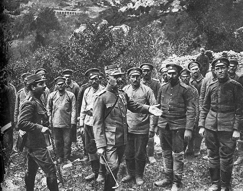 Болгарские пленные захваченные на Салоникском фронте 1917 г Тайна - фото 67