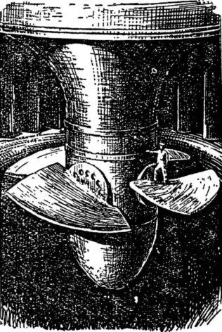 Рабочее колесо с поворачивающимися лопастями пропеллерной гидротурбины - фото 12