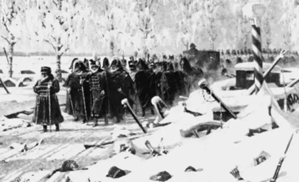 Отступление французской армии из РоссииС картины русского художника ВВ - фото 227