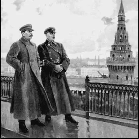 Может быть во время таких прогулок вождь народов лелеял свои грандиозные - фото 328