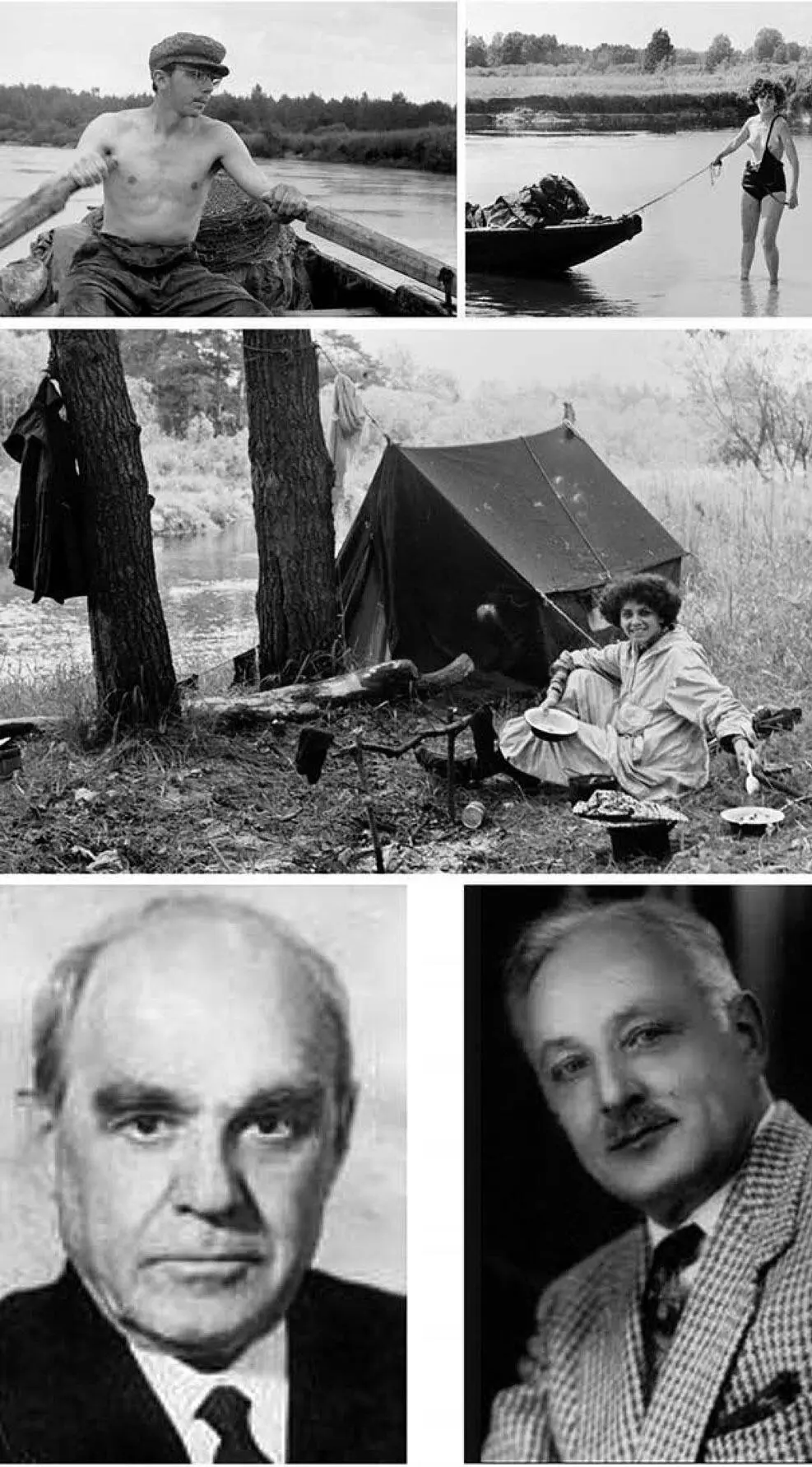 II Летняя студенческая практика 1954 Верхний ряд автор и его жена Н А - фото 84