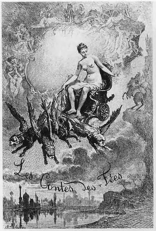 Фронтиспис т 1 двухтомного сборника Кабинет фей 1882 Contes des Fées ou - фото 199