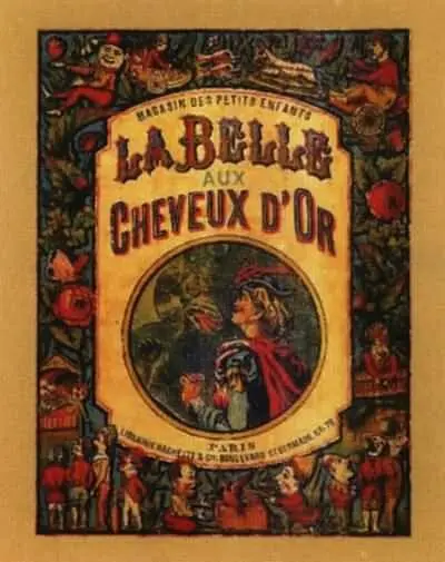 Передняя сторонка обложки изд La Belle aux cheveux dor P Librairie de - фото 343