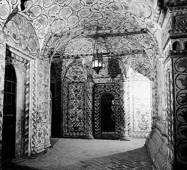 Рис 7 Старая роспись XVI века раскрытая в соборе Василия Блаженного на - фото 7