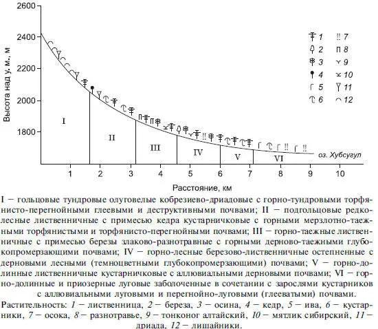 Рис 41 Ландшафты южного макросклона массива МункуСардык в хр Большой Саян - фото 9