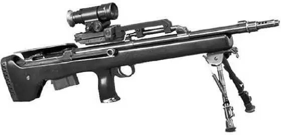 Компактная снайперская винтовка TEI M89SR Рукоять взведения TEI M89SR была - фото 106