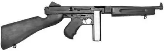 Модернизированный пистолетпулемет Thompson M1921M1 Боец Ирландской - фото 118