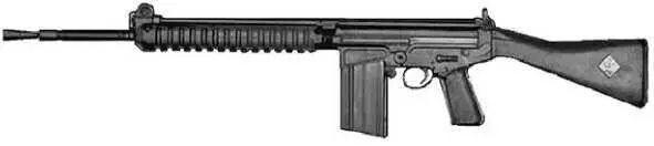 Прототип винтовки FN FAL Бельгийская штурмовая винтовка FN FAL - фото 128