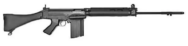 Бельгийская штурмовая винтовка FN FAL Австралийские солдаты с винтовками FN - фото 129