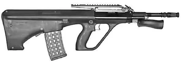 Штурмовая винтовка AUG A2 Последняя модель винтовки AUG AUG A3 Все - фото 145