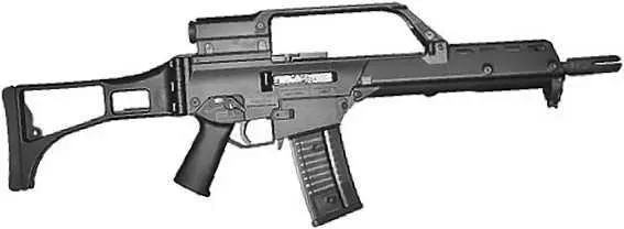 Укороченная версия G36 G36 K G36 C субкомпактная версия винтовки G36 - фото 150