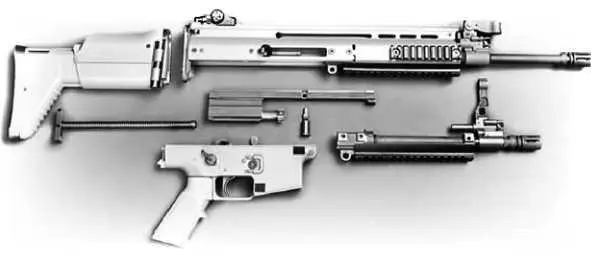 Штурмовая винтовка FN SCAR L со стандартным и коротким стволом В июле 2007 г - фото 160