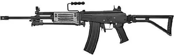 Galil ARM легкий пулемет разработанный на базе штурмовой винтовки Galil - фото 182