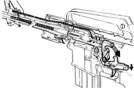 Устройство винтовки М16 Фирма Colt получила задание на разработку новой - фото 210