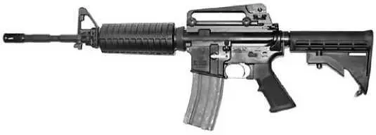 Штурмовой карабин M4A1 М16А4 как и М16А2 может стрелять непрерывно или - фото 225