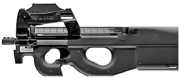 Пистолетпулемет FN P90 Полуавтоматический карабин FN PS90 Эти - фото 242