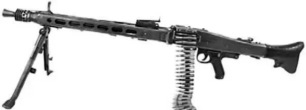 Пулемет MG42 та самая циркулярка Современный единый пулемет MG3 - фото 245