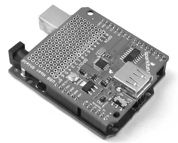 Рис 113Плата Sparkfun USB Host Данная конкретная плата имеет область - фото 74
